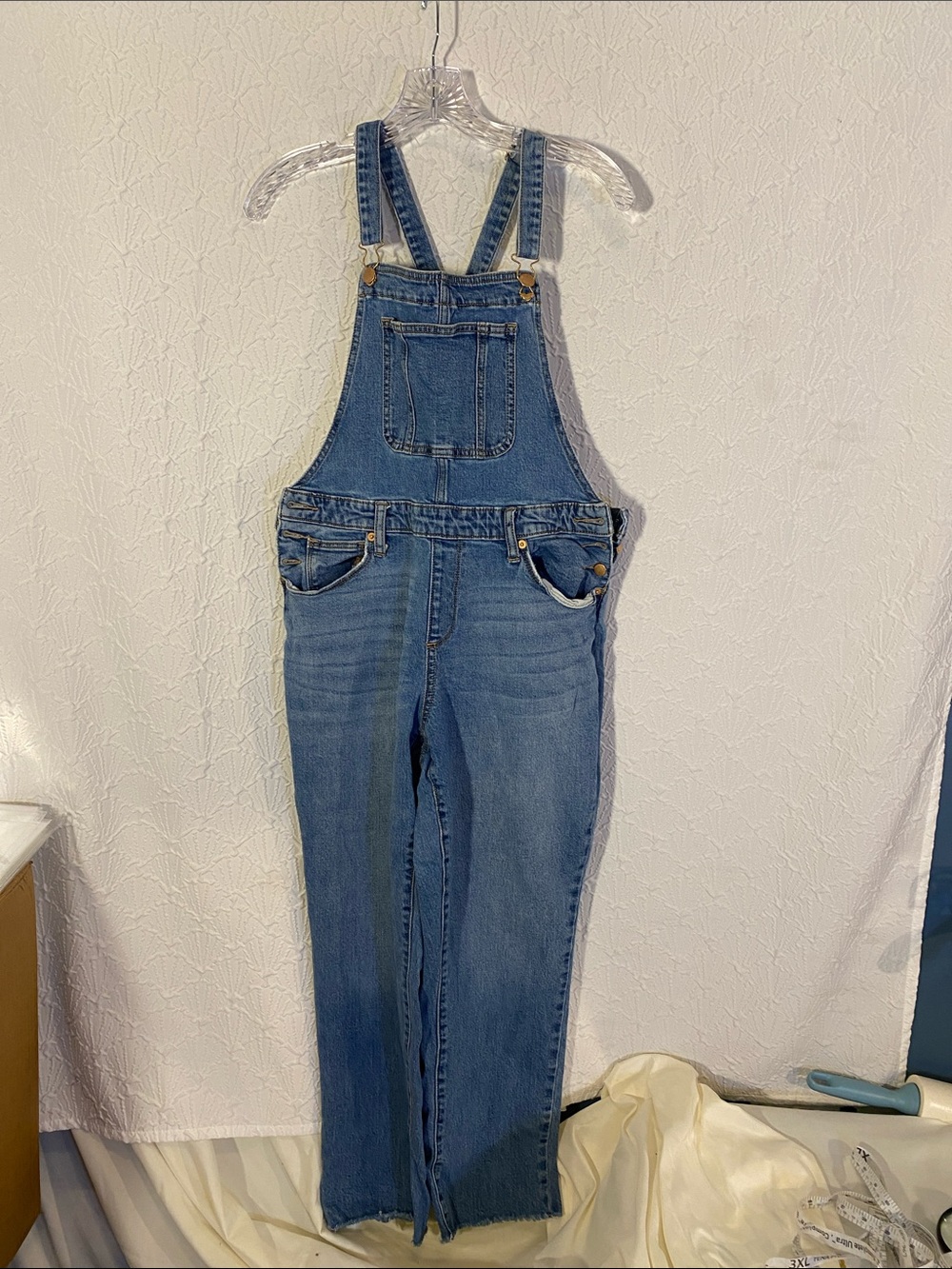 Universal Thread Light Blue Denim Overalls